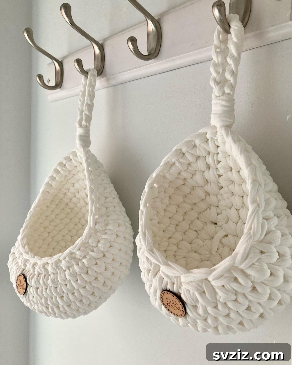 21 Green Organizing Hacks for a Waste-Free, Clutter-Free Life 13 12. Woven Hanging Storage Baskets