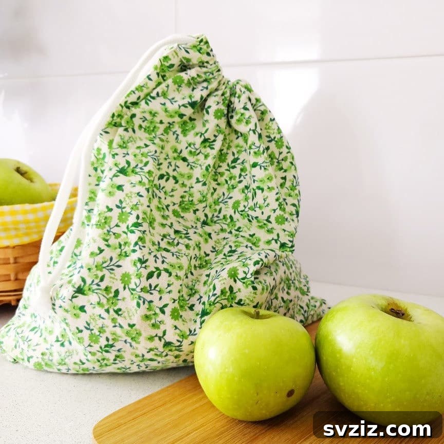 21 Green Organizing Hacks for a Waste-Free, Clutter-Free Life 17 16. Cotton Food Bags