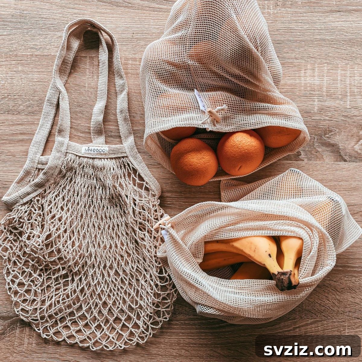 21 Green Organizing Hacks for a Waste-Free, Clutter-Free Life 18 17. Reusable Produce Bags