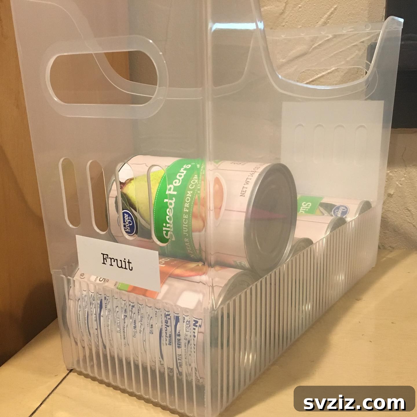 Smart Strategies for Organizing Canned Goods 8 Multi-Purpose Bin for Canned Goods Organization