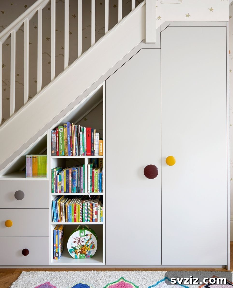 Reimagine Your Stairs: 23 Smart Storage Ideas for Hidden Spaces 17 Under Stairs Open & Closed Storage