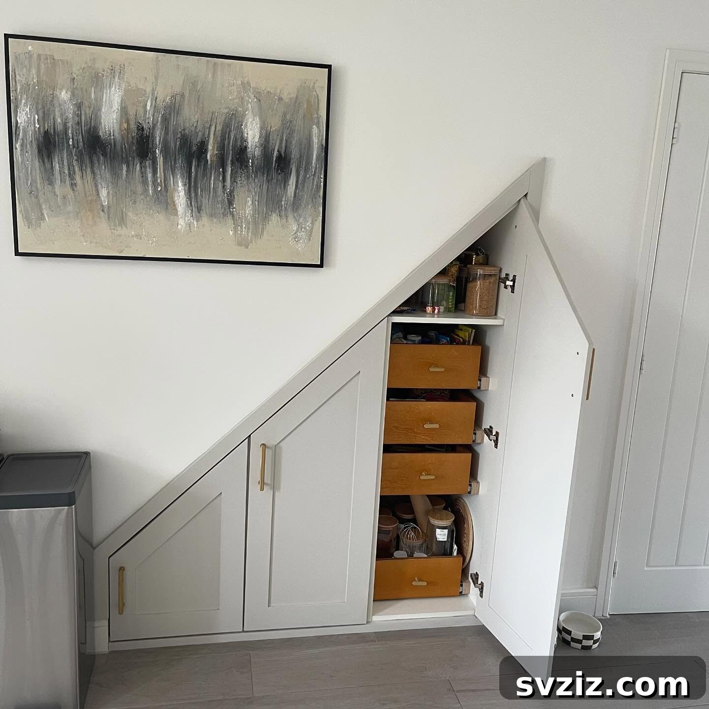 Reimagine Your Stairs: 23 Smart Storage Ideas for Hidden Spaces 9 Under Stairs Kitchen Pantry