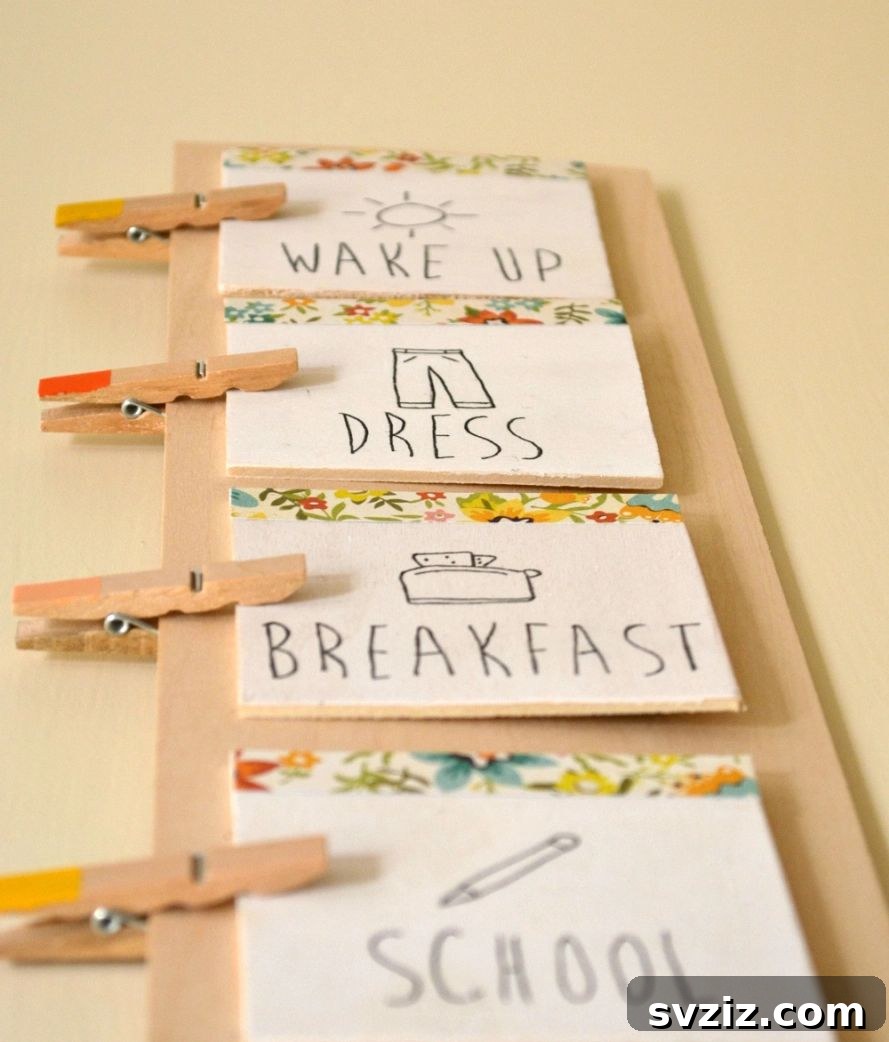 10. Kids Daily Routine Chart