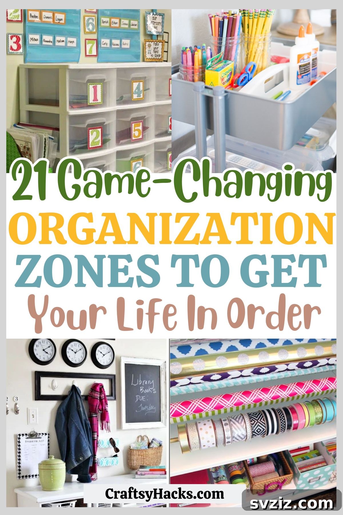 21 Brilliant Organizing Stations to Declutter Your Entire Life 2 Organizing station ideas for every room in the house