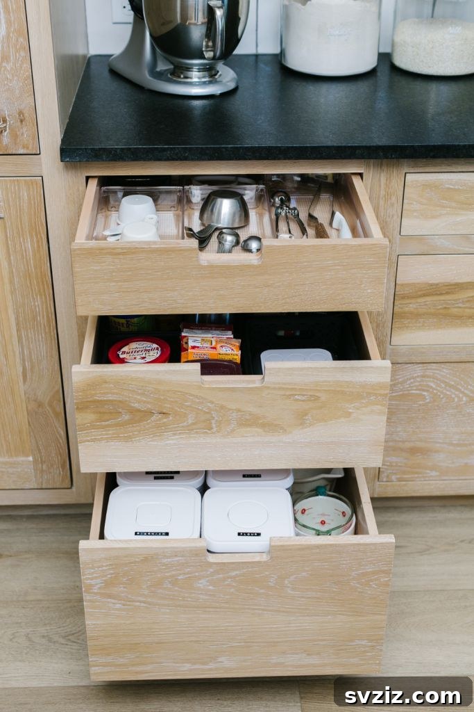 21 Brilliant Organizing Stations to Declutter Your Entire Life 14 Organized baking station with ingredients and tools
