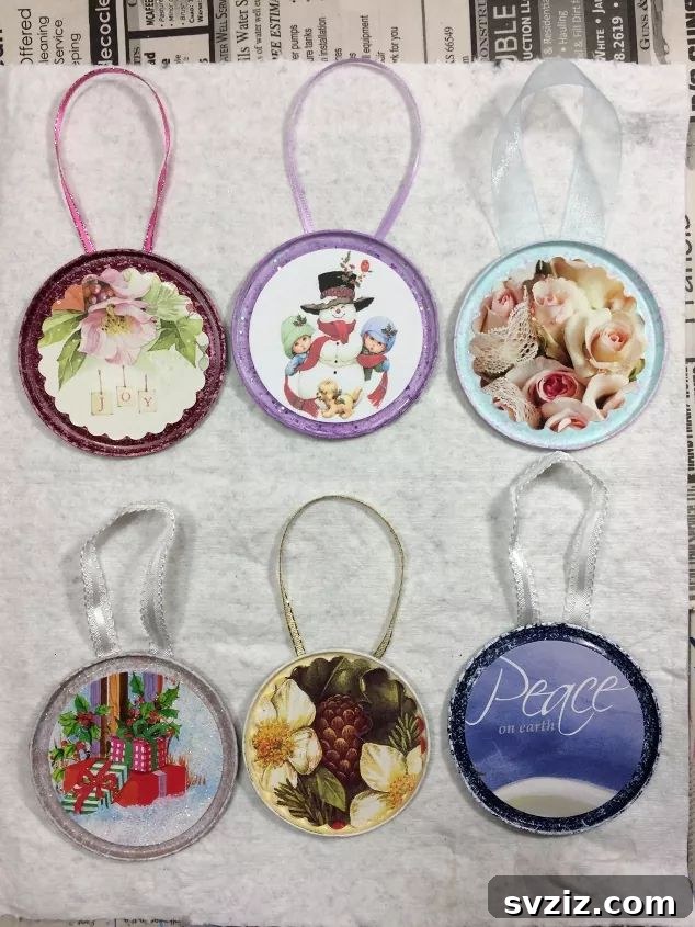 Smart Hacks for Repurposing Paint Cans 11 11. Paint Can Lid Ornaments