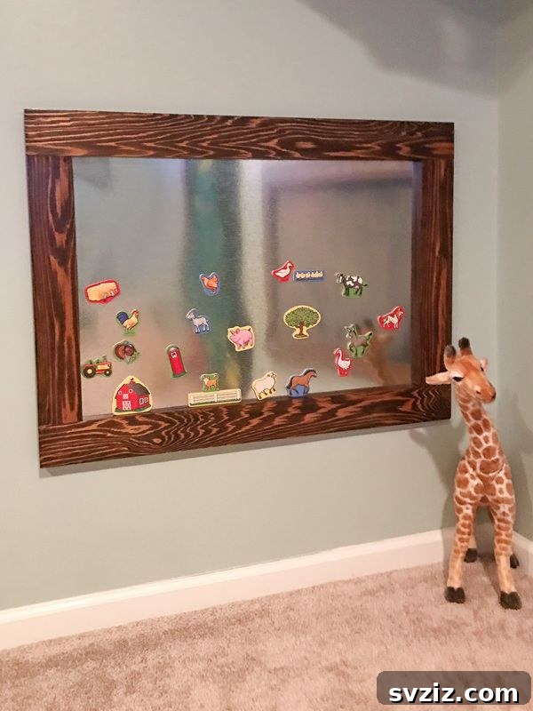 21 Ingenious Magnetic Storage Tips 12 10. Playroom Organization
