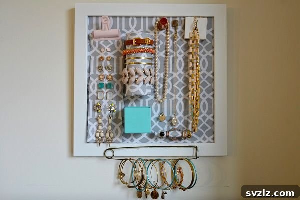21 Ingenious Magnetic Storage Tips 14 12. Jewelry Organization