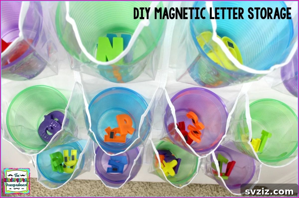 21 Ingenious Magnetic Storage Tips 20 18. Letter Storage