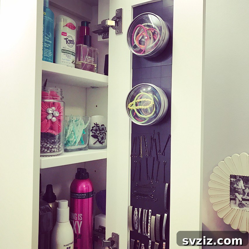 21 Ingenious Magnetic Storage Tips 3 1. Magnetic Sheets for Hair Pins