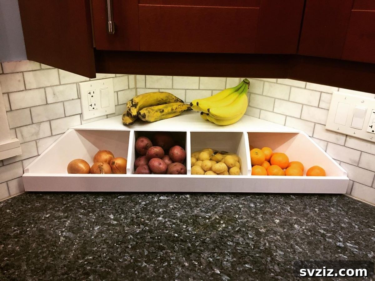 21 Clever Ways to Maximize Corner Space 10 9. Kitchen Bin Organizer