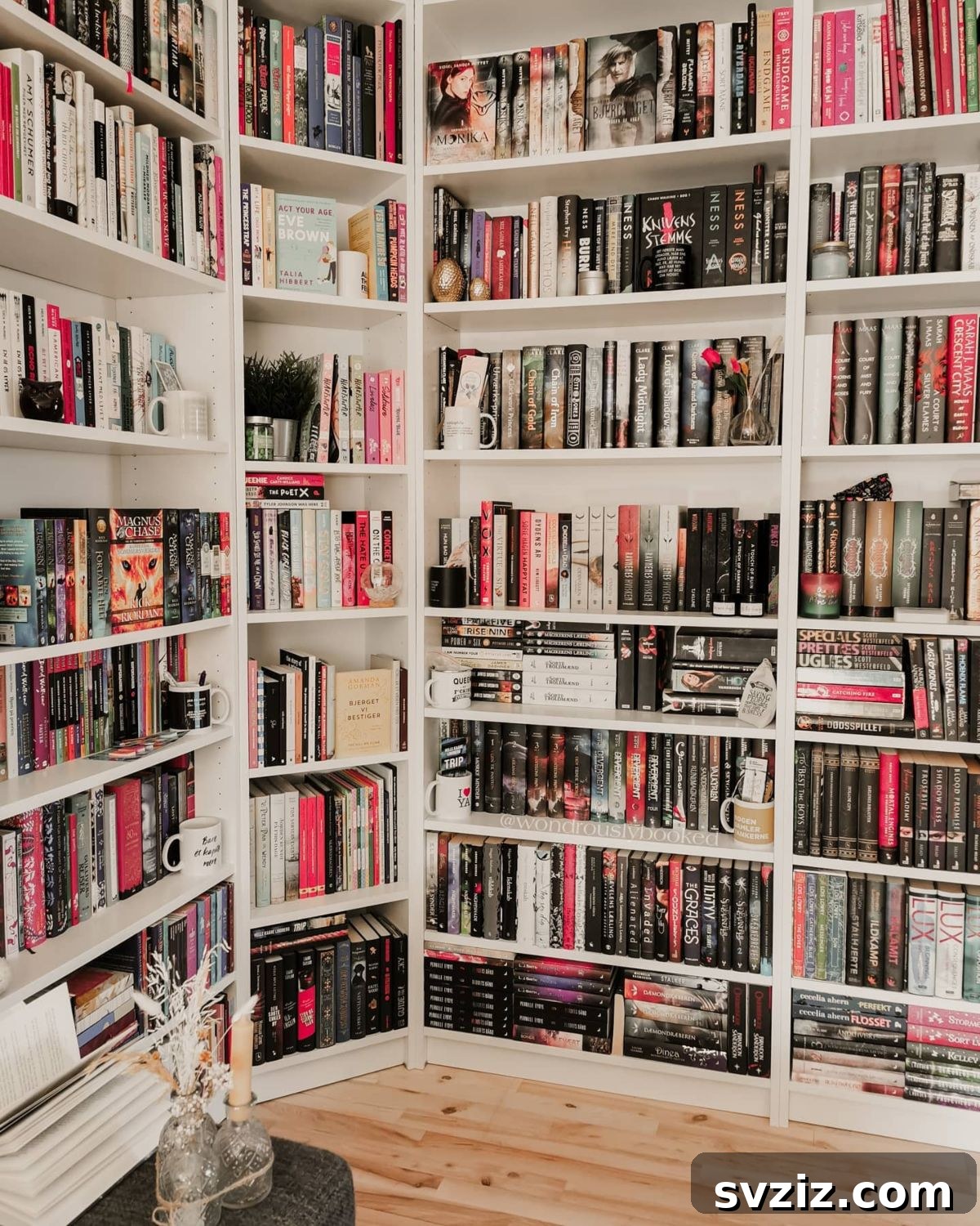 21 Clever Ways to Maximize Corner Space 12 11. Bookshelves
