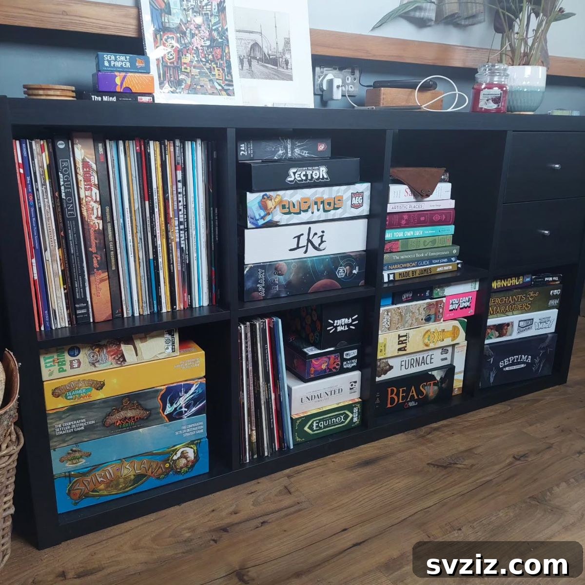 Brilliant Board Game Storage Solutions 14 12. IKEA Kallax