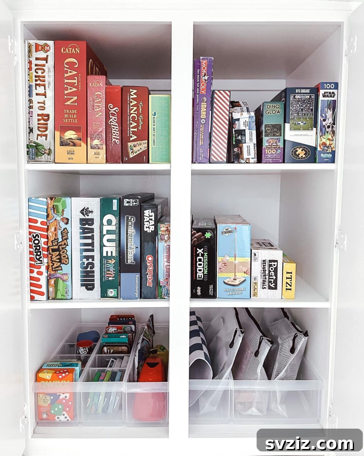 Brilliant Board Game Storage Solutions 17 15. Vertical Storage