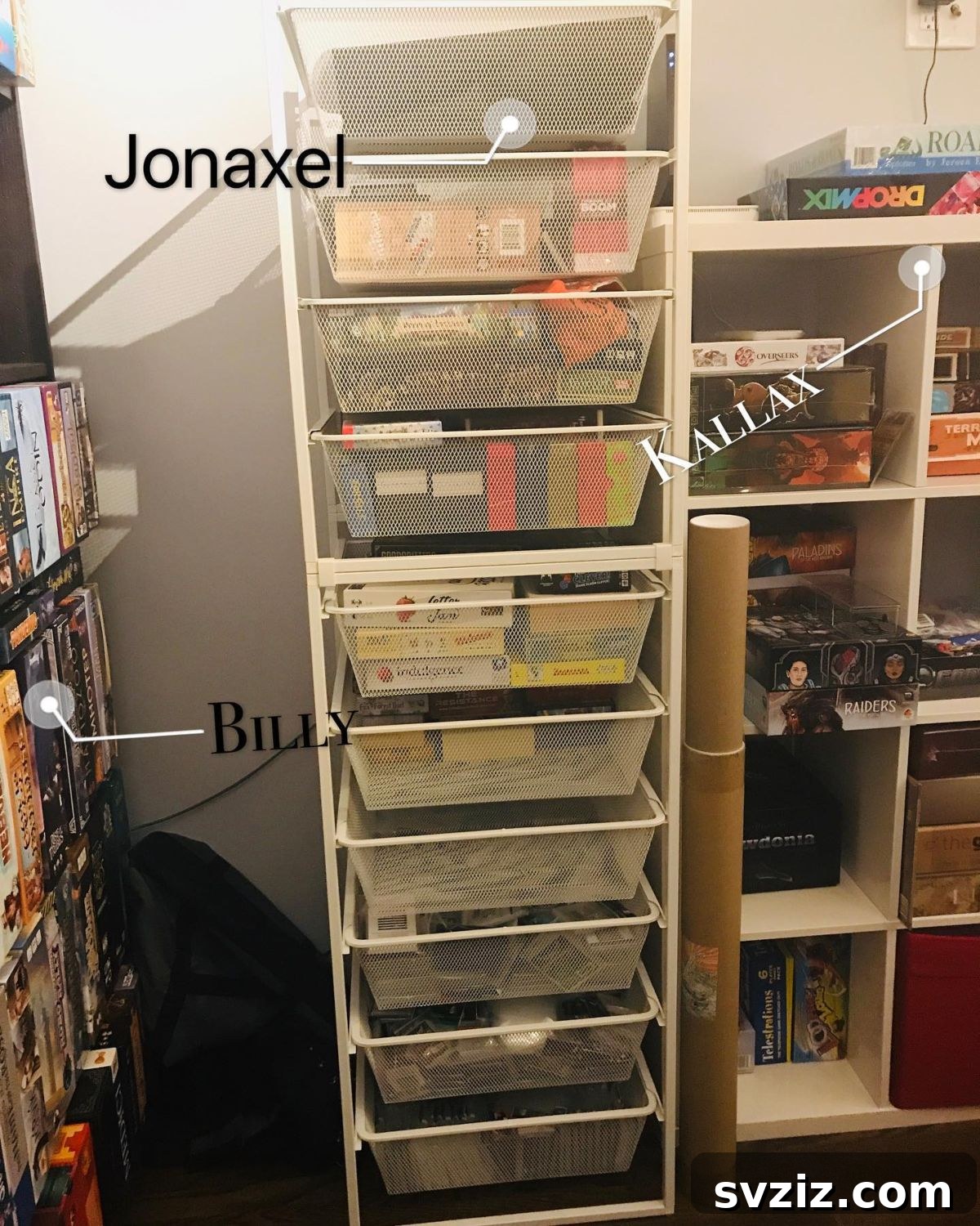 Brilliant Board Game Storage Solutions 18 16. IKEA Jonaxel Drawers