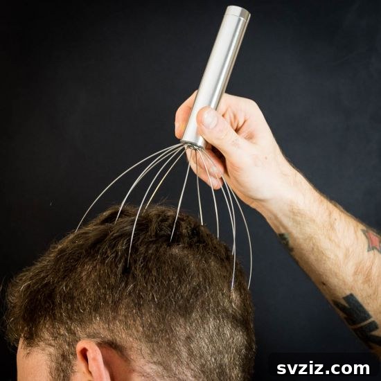 15 Stellar Valentine's Gifts to Spoil Your Man 12 A vibrating head massager, a relaxing and affordable gift for a stressed man.