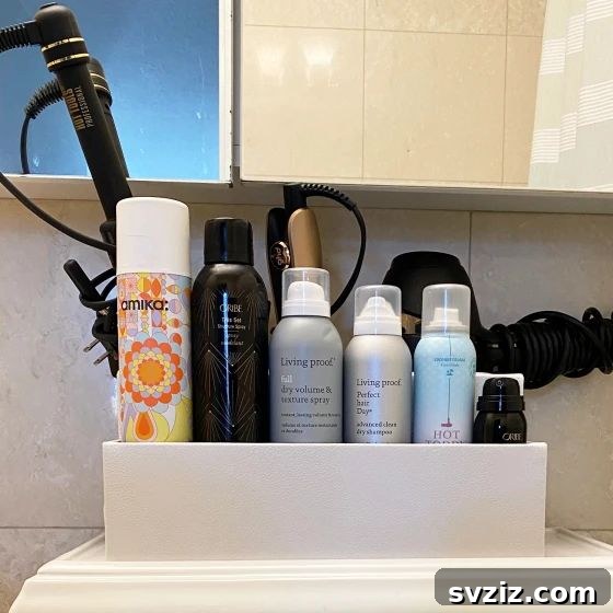 12. Hair Tool Organizer