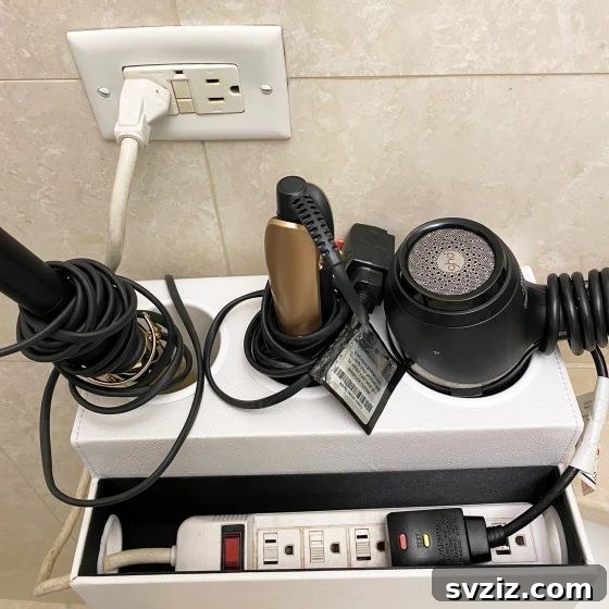 17. Jack Cube Hair Tool Organizer