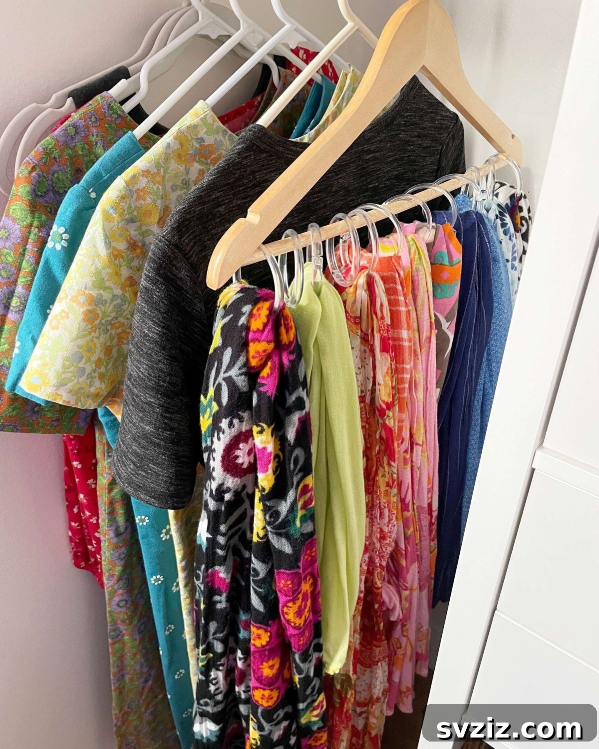 Clothes Hanger & Shower Curtain Rings