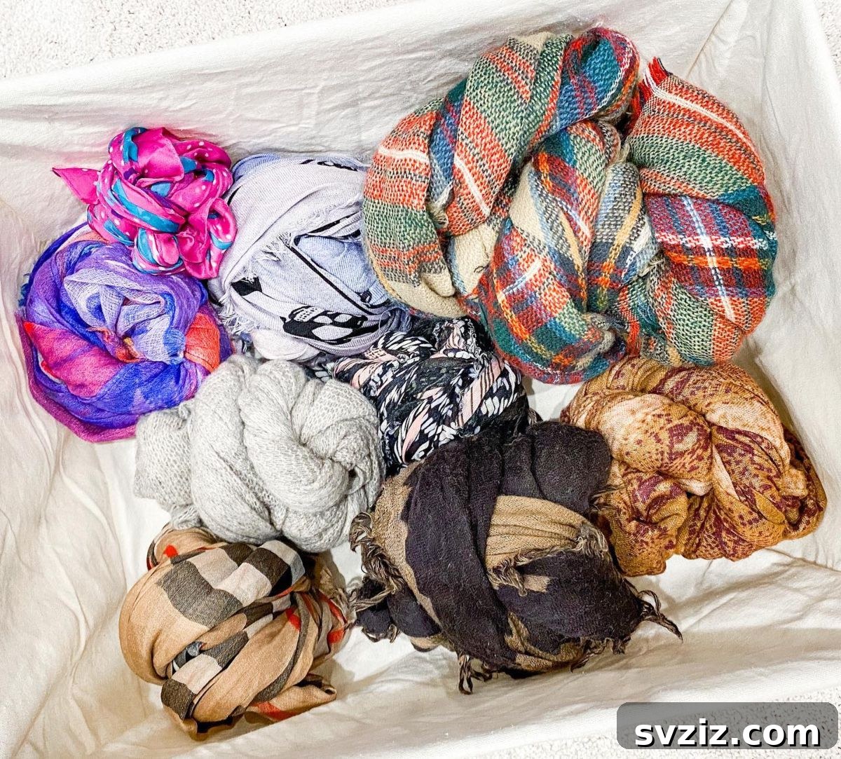 Scarf Buns