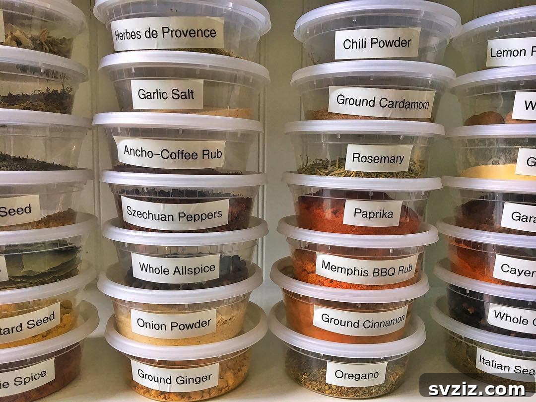21 Clever Ways to Conquer Spice Clutter Forever 19 Stackable Plastic Containers