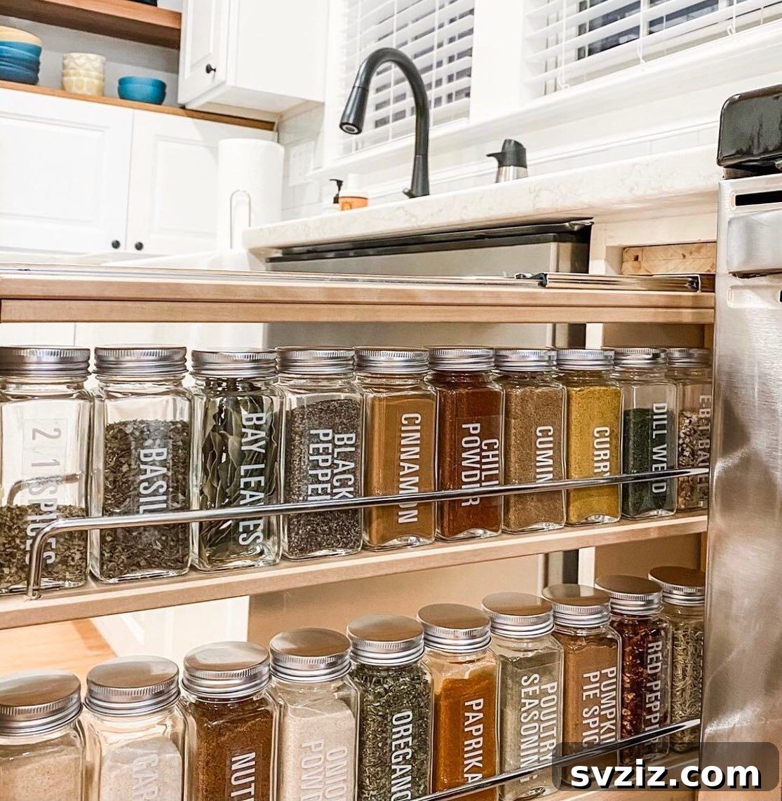21 Clever Ways to Conquer Spice Clutter Forever 21 Spice Label Set