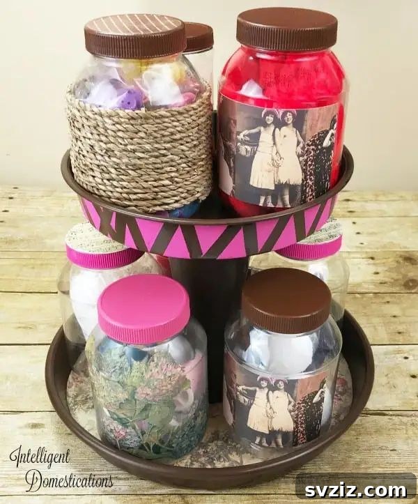 21 Brilliant Dollar Store Makeup Organization Hacks 13 DIY Spinning Tray