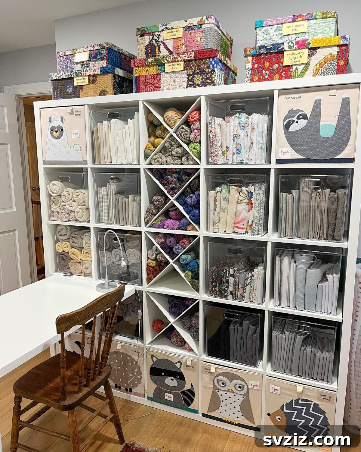 31 Game-Changing Organizing Hacks for Every Area of Your Home 16 Craft Organizing Cubes for creative spaces