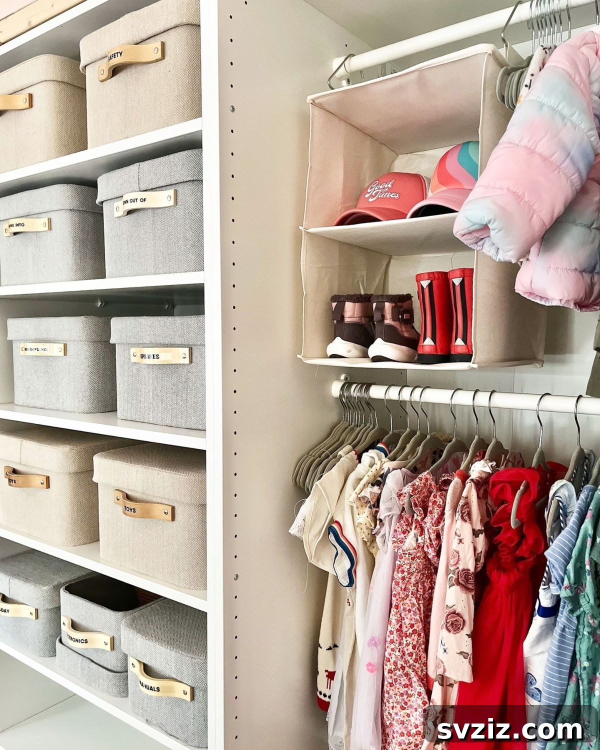 31 Game-Changing Organizing Hacks for Every Area of Your Home 21 Clothing Bins for children's wardrobe