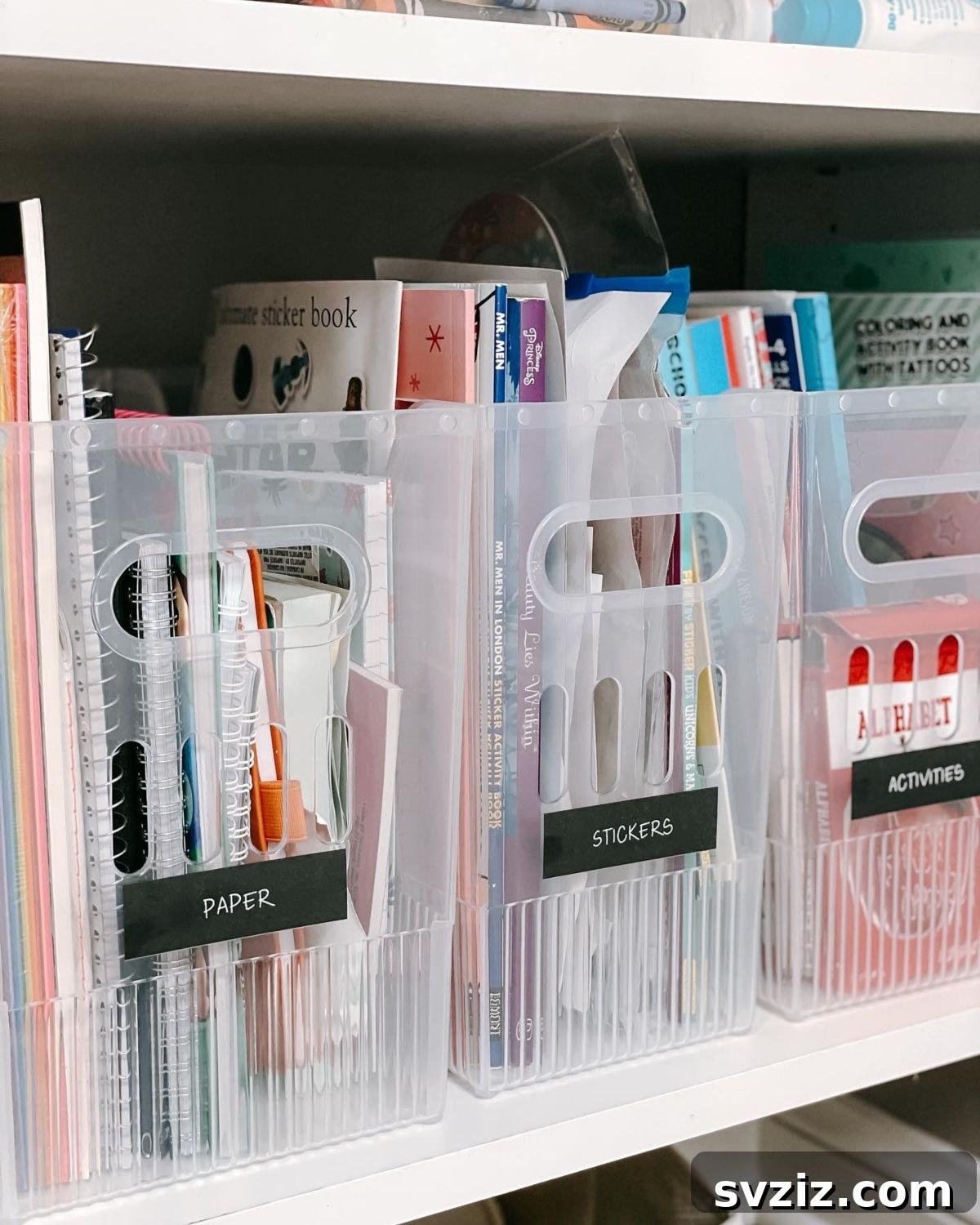 31 Game-Changing Organizing Hacks for Every Area of Your Home 29 Craft Supply Bins for creative organization
