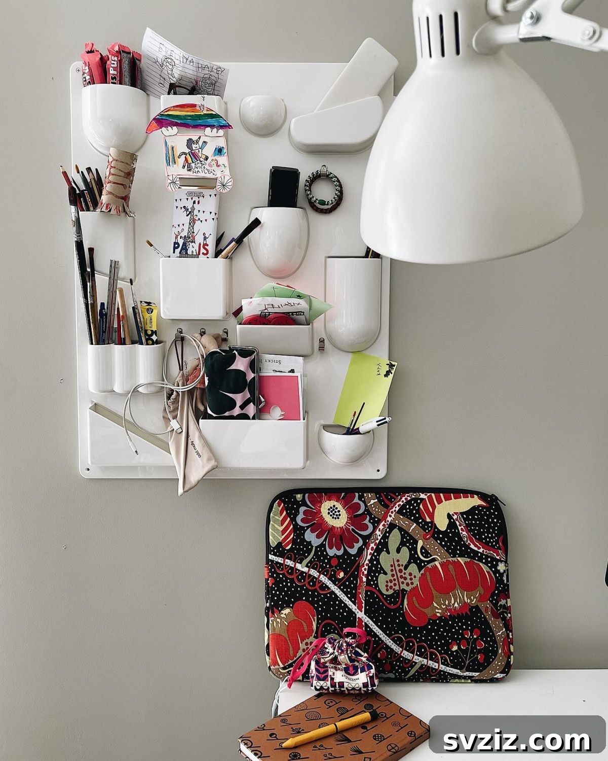 31 Game-Changing Organizing Hacks for Every Area of Your Home 31 Home Office Wall Storage Organizer for productivity