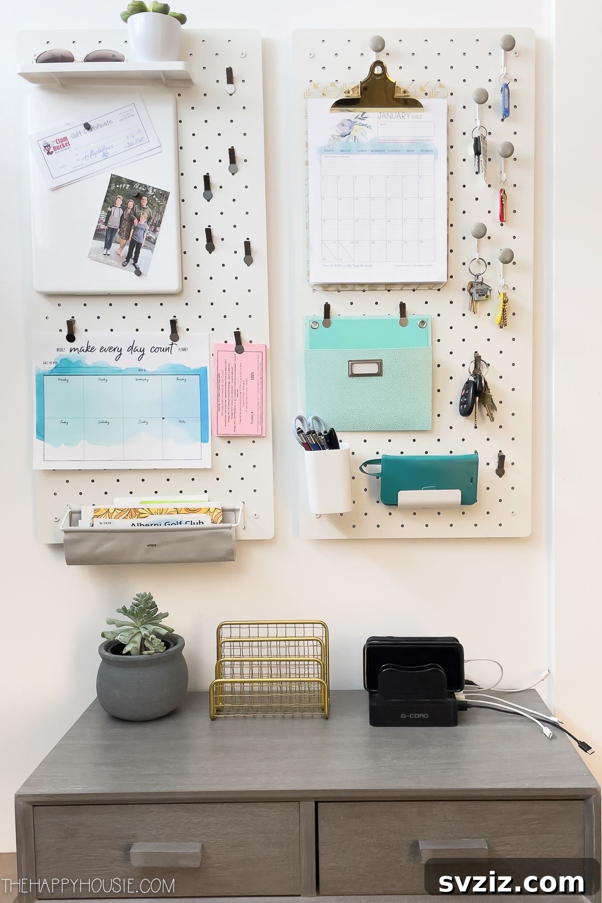 31 Game-Changing Organizing Hacks for Every Area of Your Home 33 Family Command Center for scheduling and tasks