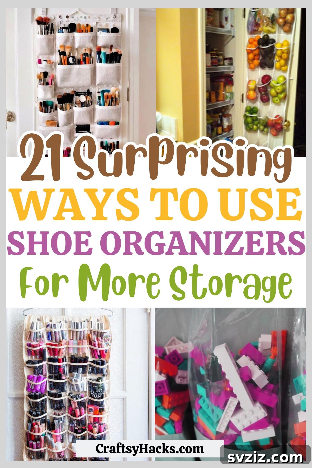 21 Ingenious Hacks for Shoe Organizers 2 ways to use shoe organizers for storage