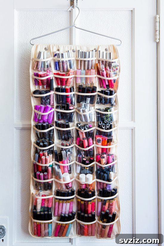 21 Ingenious Hacks for Shoe Organizers 17 Lip Product Storage