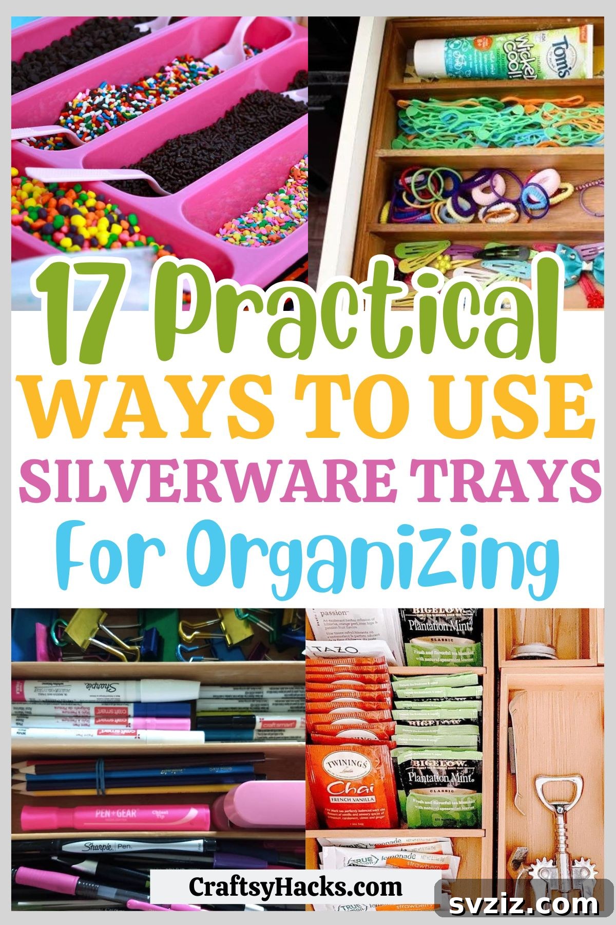 Beyond Cutlery: Smart Organization with Silverware Trays 2 17 Creative Organization Ideas for Silverware Trays