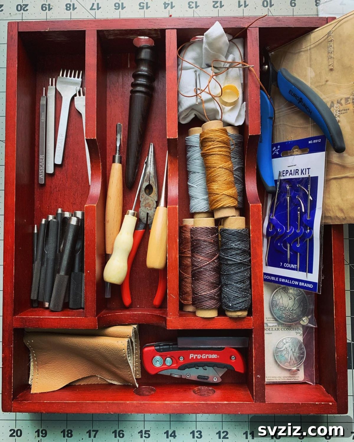 Beyond Cutlery: Smart Organization with Silverware Trays 12 Organized Crafting Tools in a Silverware Tray for Sewing and Art Supplies