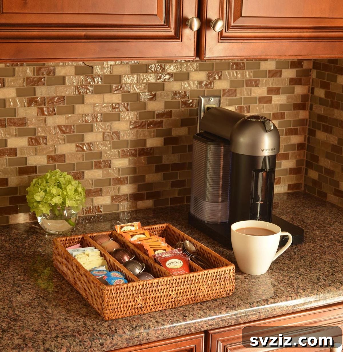 Beyond Cutlery: Smart Organization with Silverware Trays 15 Woven Seagrass Silverware Tray for Coffee Bar Organization