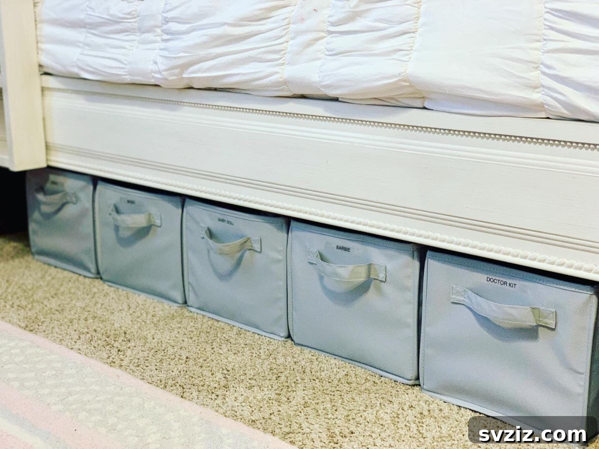 Make Your Small Bedroom Feel Huge: 21 Organizing Hacks 16 Underbed Storage