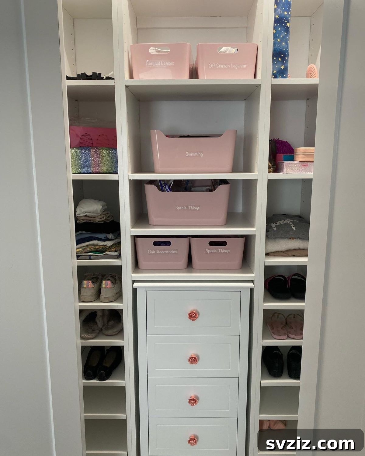 Make Your Small Bedroom Feel Huge: 21 Organizing Hacks 3 Aesthetic Storage Bins