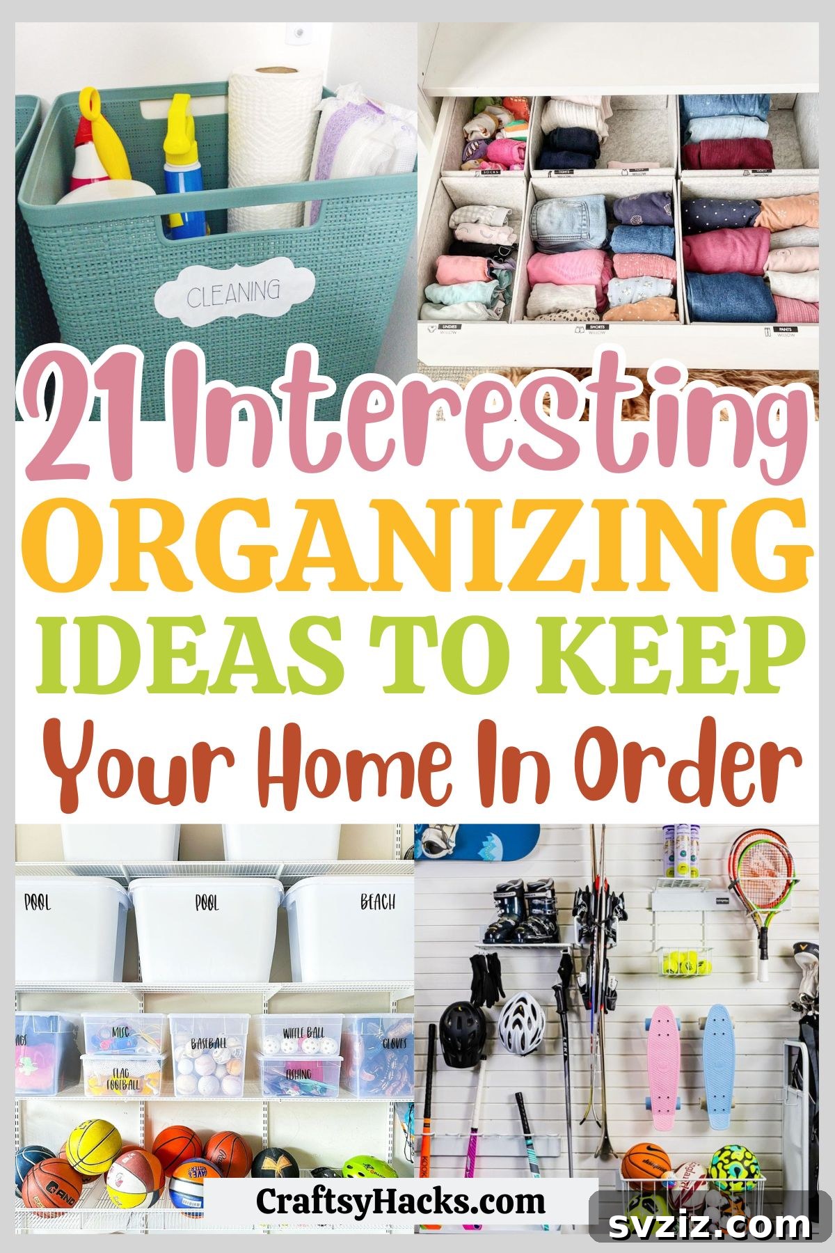 Essential Home Organization Ideas for a Tidy Living Space