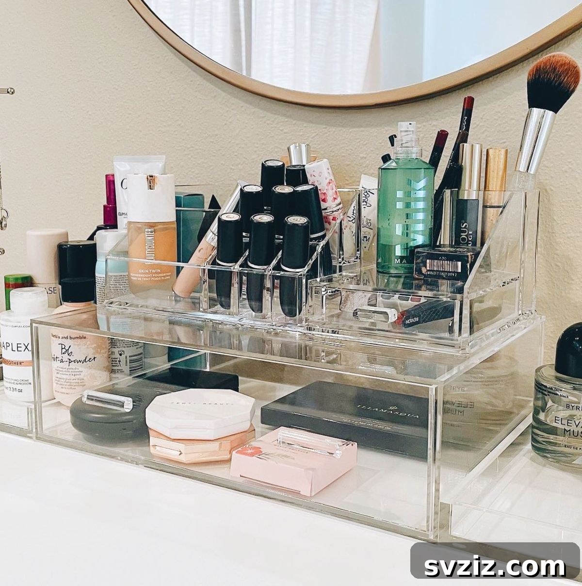 Acrylic Organizers for Makeup and Beauty Products