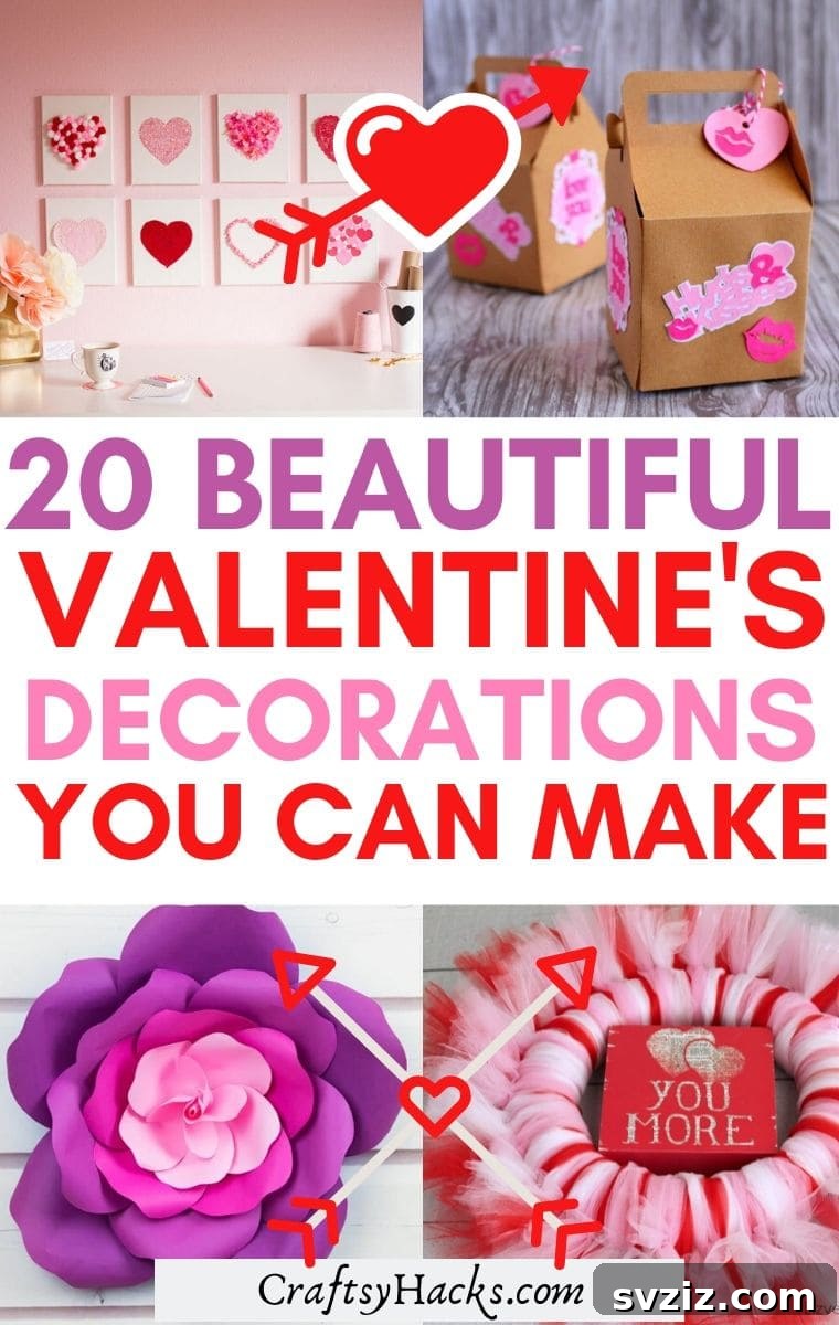 Charming Valentine's Day Decor Ideas 2 Delightful DIY Valentine's Day Decorations