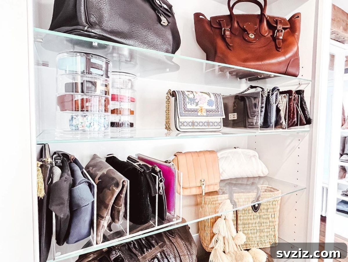 17 Genius Hacks for Belt Organization 13 Round Acrylic Bins