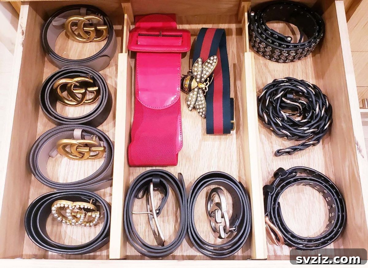 17 Genius Hacks for Belt Organization 16 Wall Hanging System