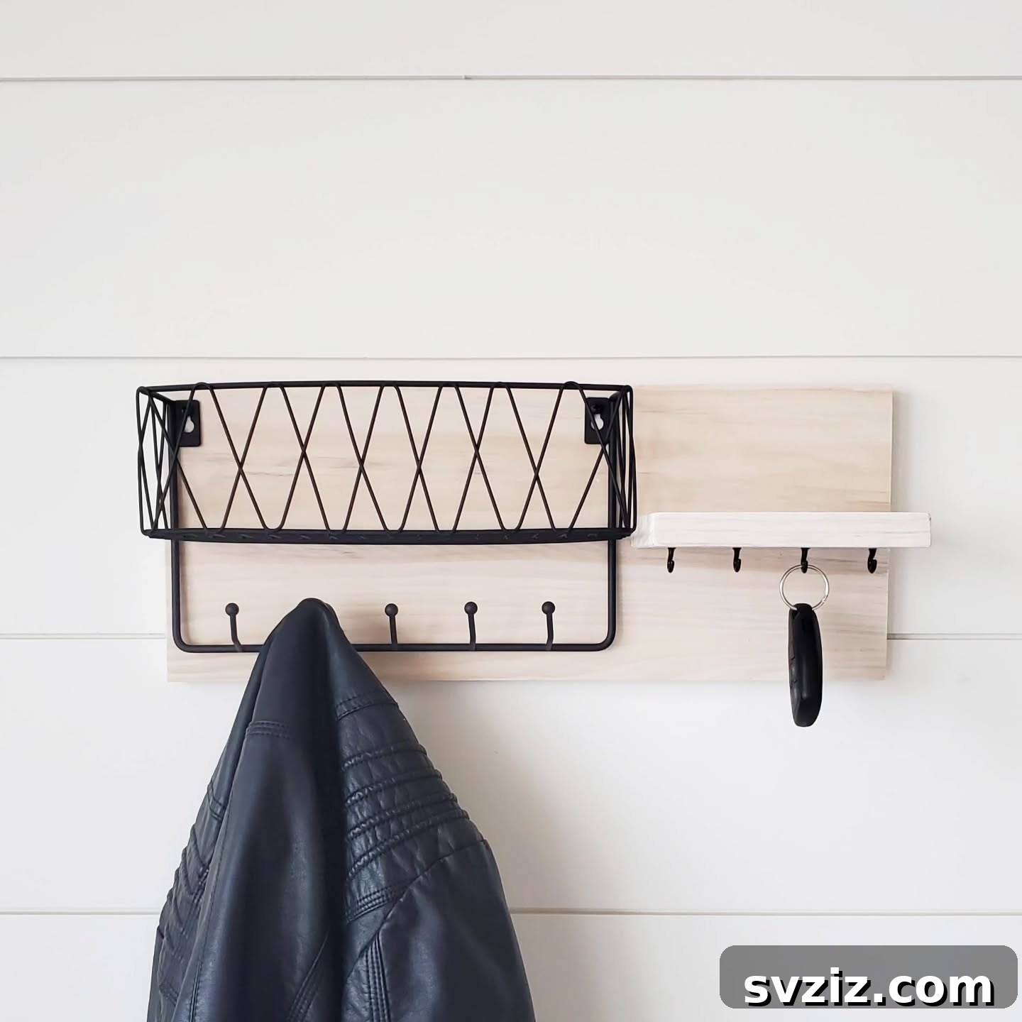 23 Brilliant Hallway Storage Secrets You've Never Heard Of 12 Wall Mounted Coat Rack and Organizer