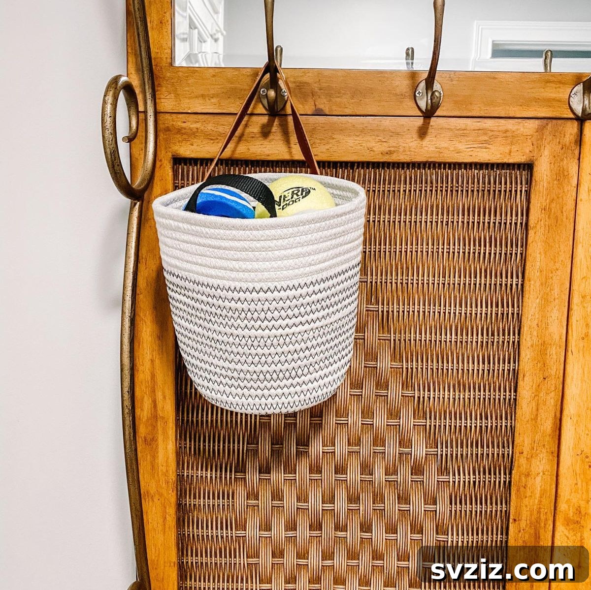 23 Brilliant Hallway Storage Secrets You've Never Heard Of 6 Hanging Storage Basket