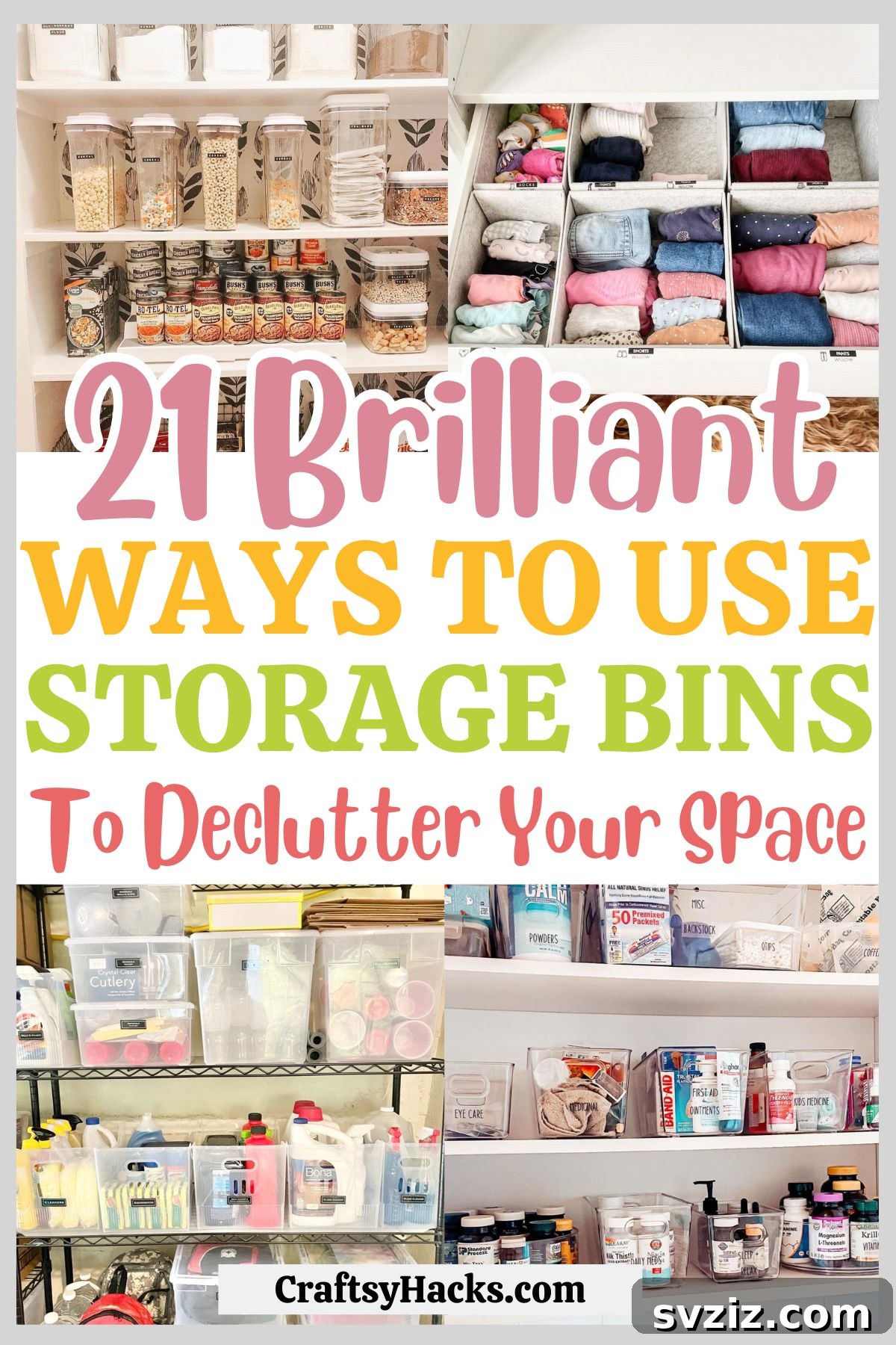 Creative Ways to Use Storage Bins for Effective Home Organization