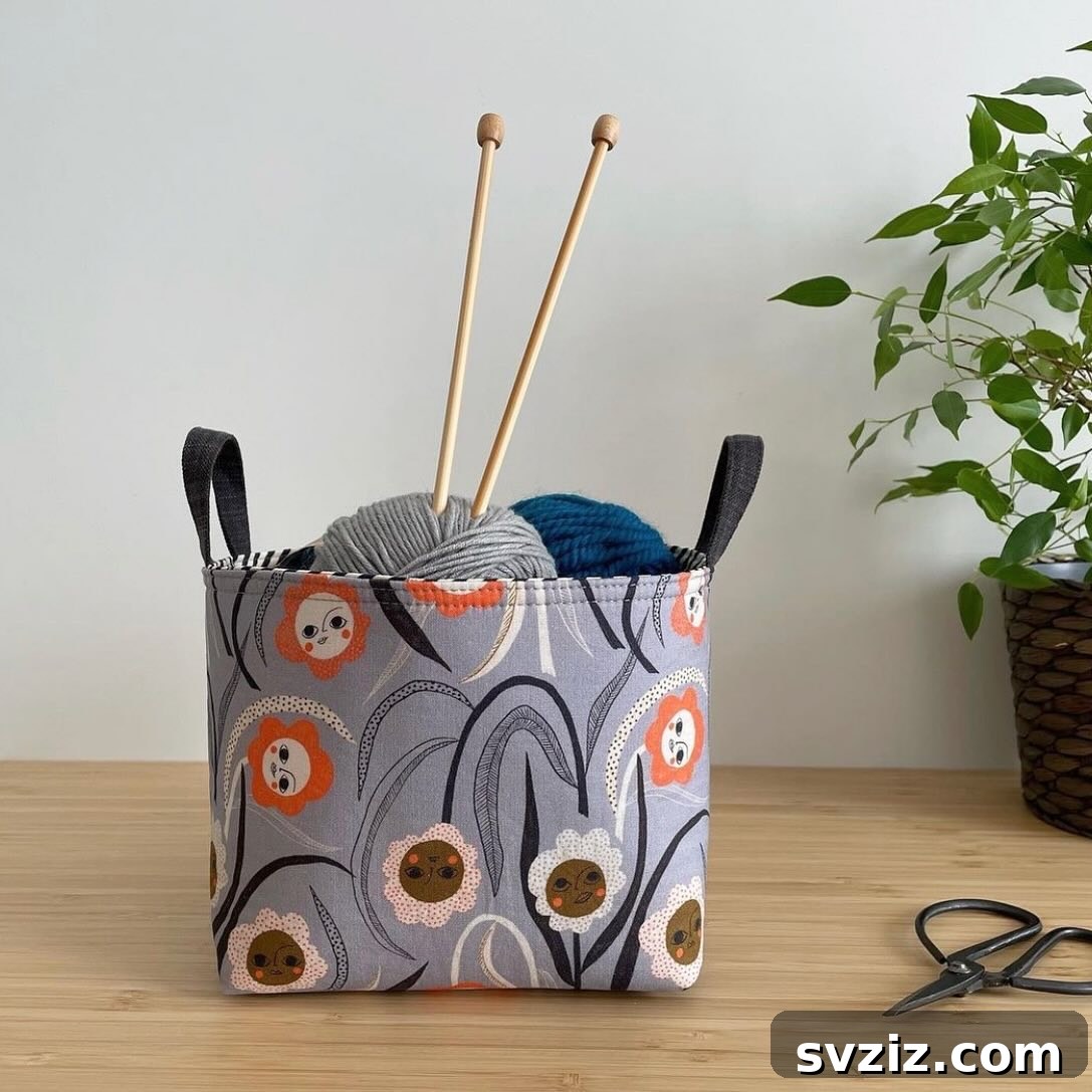 Knitting and Crochet Project Storage Solutions