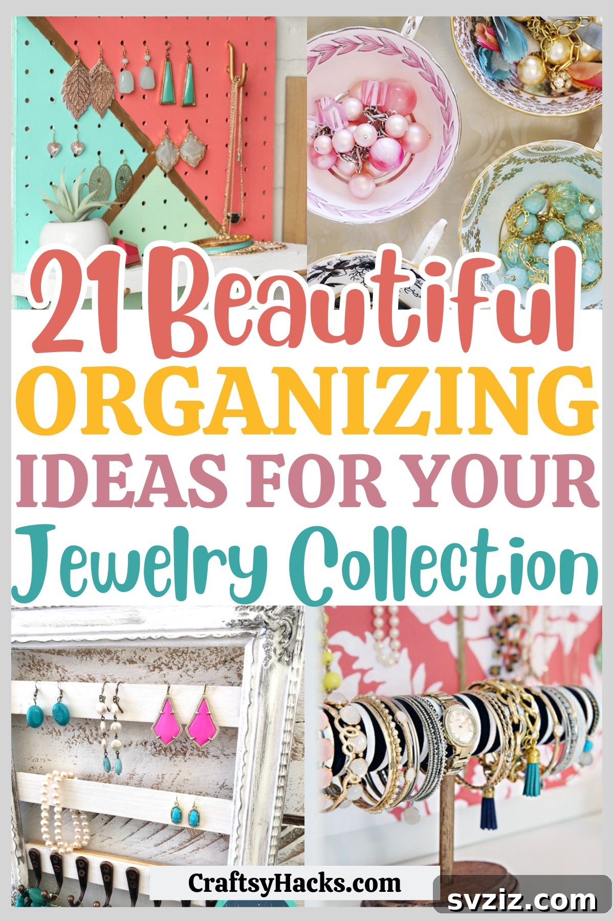 organizing Ideas for your Jewelry