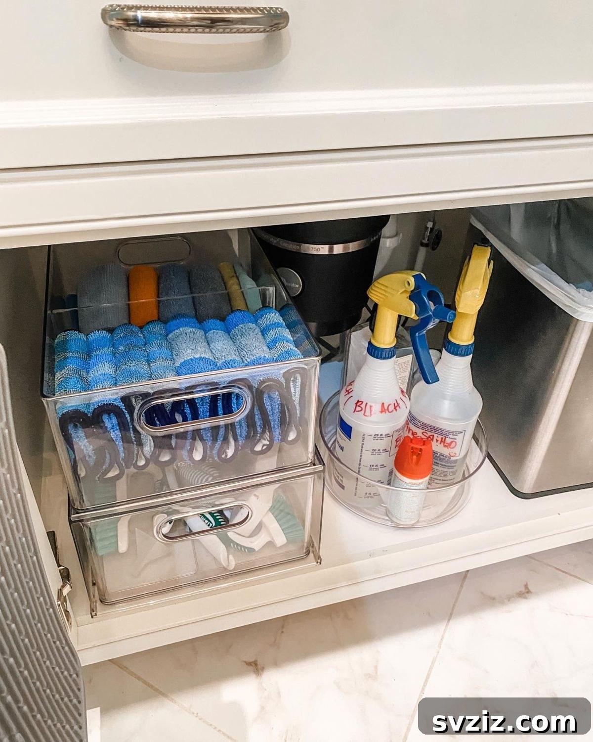 Smart Storage Ideas for Your Cleaning Essentials 12 Acrylic Stacked Drawers